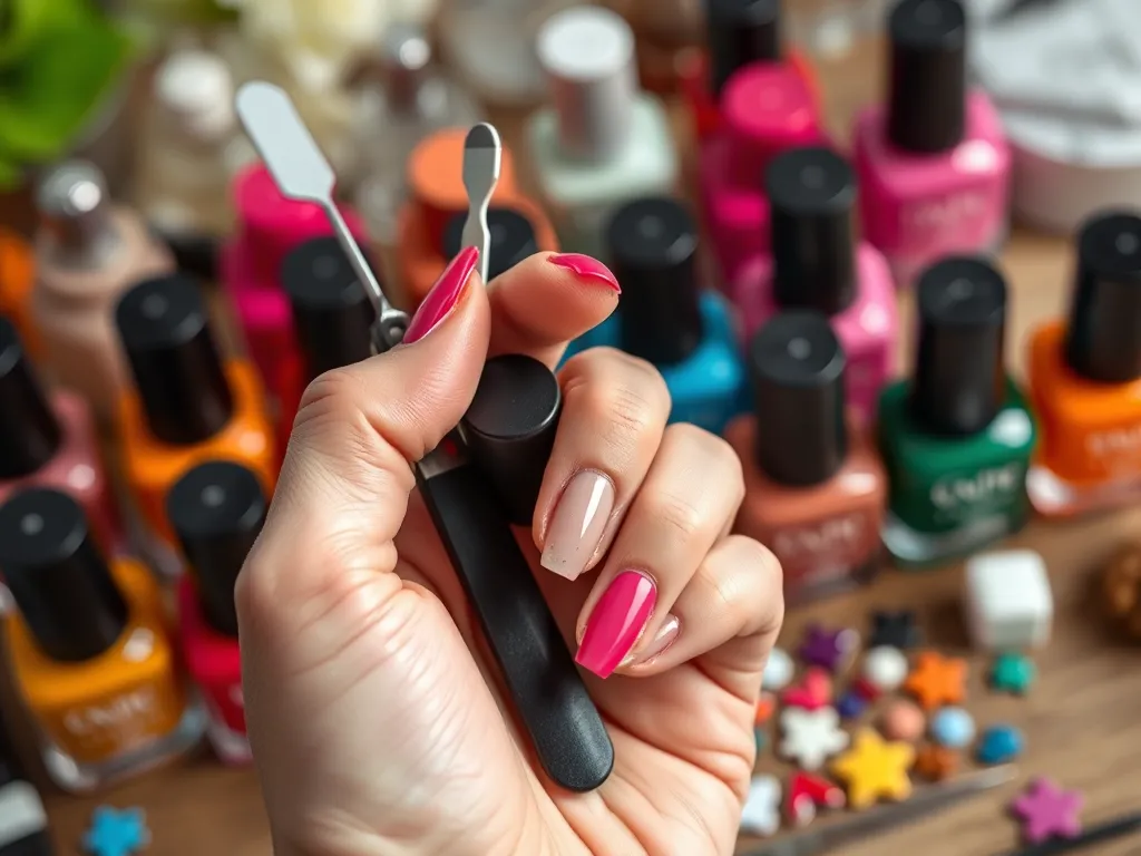 Jak zrobić paznokcie żelowe na tipsie?