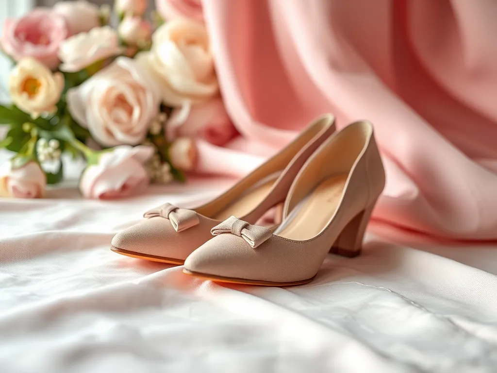 Jakie buty do różowej sukienki?