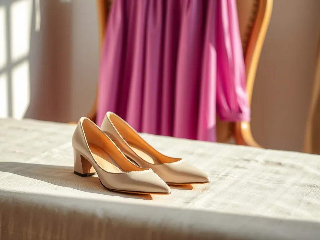 Jakie buty do fioletowej sukienki?