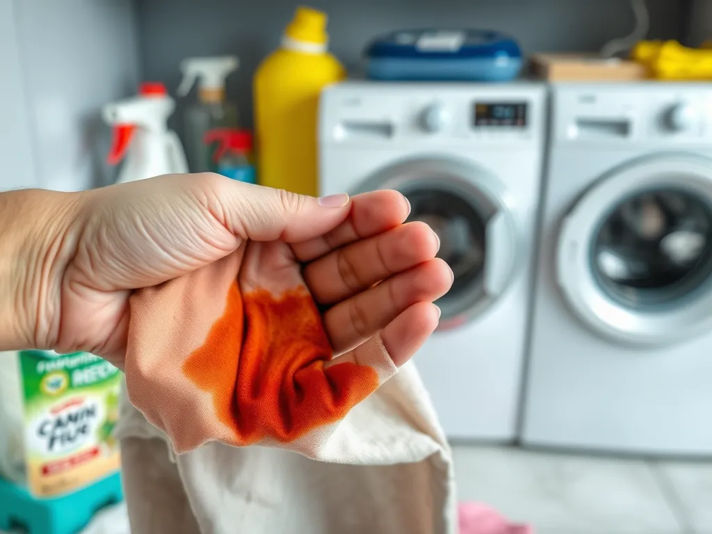 Czym zmyć podkład z ubrań?