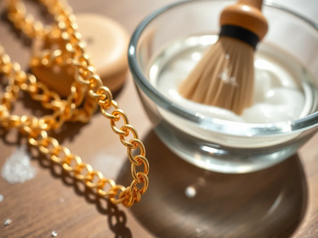 Jak wyczyścić złoty łańcuszek?