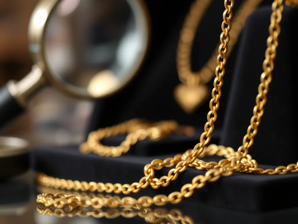 Jak sprawdzić czy łańcuszek jest złoty?