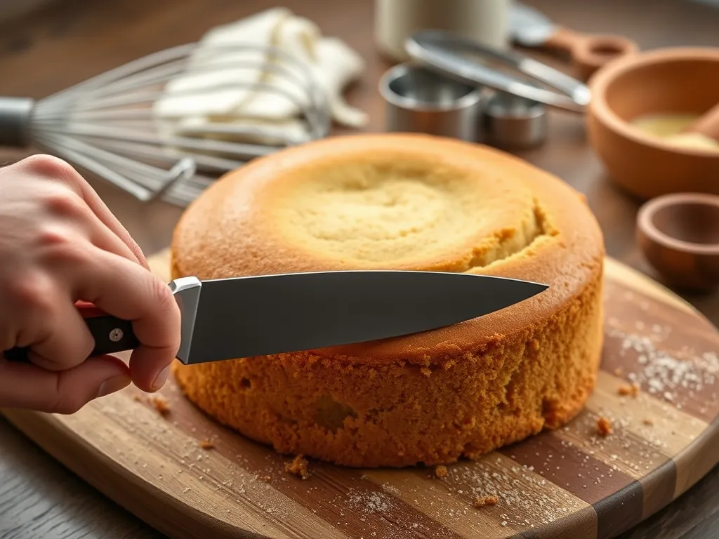 Jak pokroić okrągłe ciasto w romby?