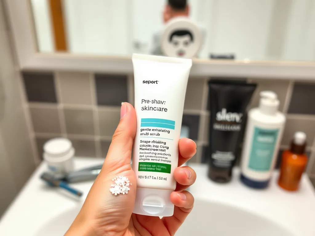 Peeling wykonać przed czy po goleniu?