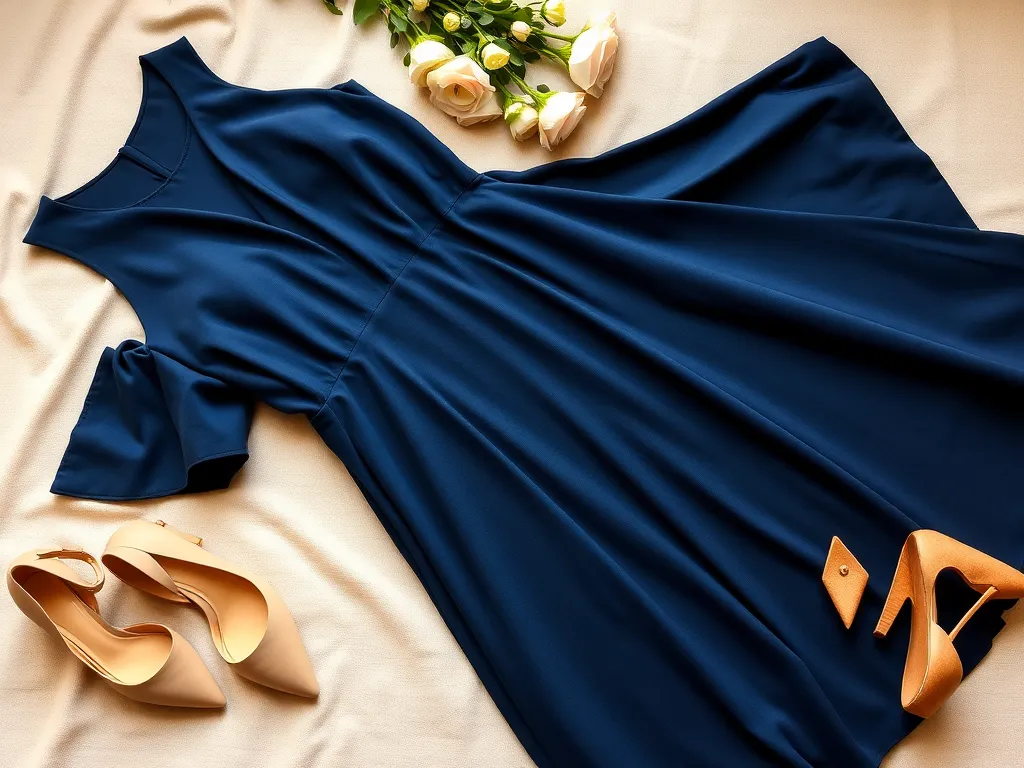 Jakie buty do granatowej sukienki?