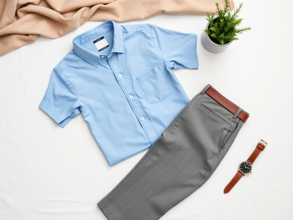 Jaka koszula do szarych spodni?