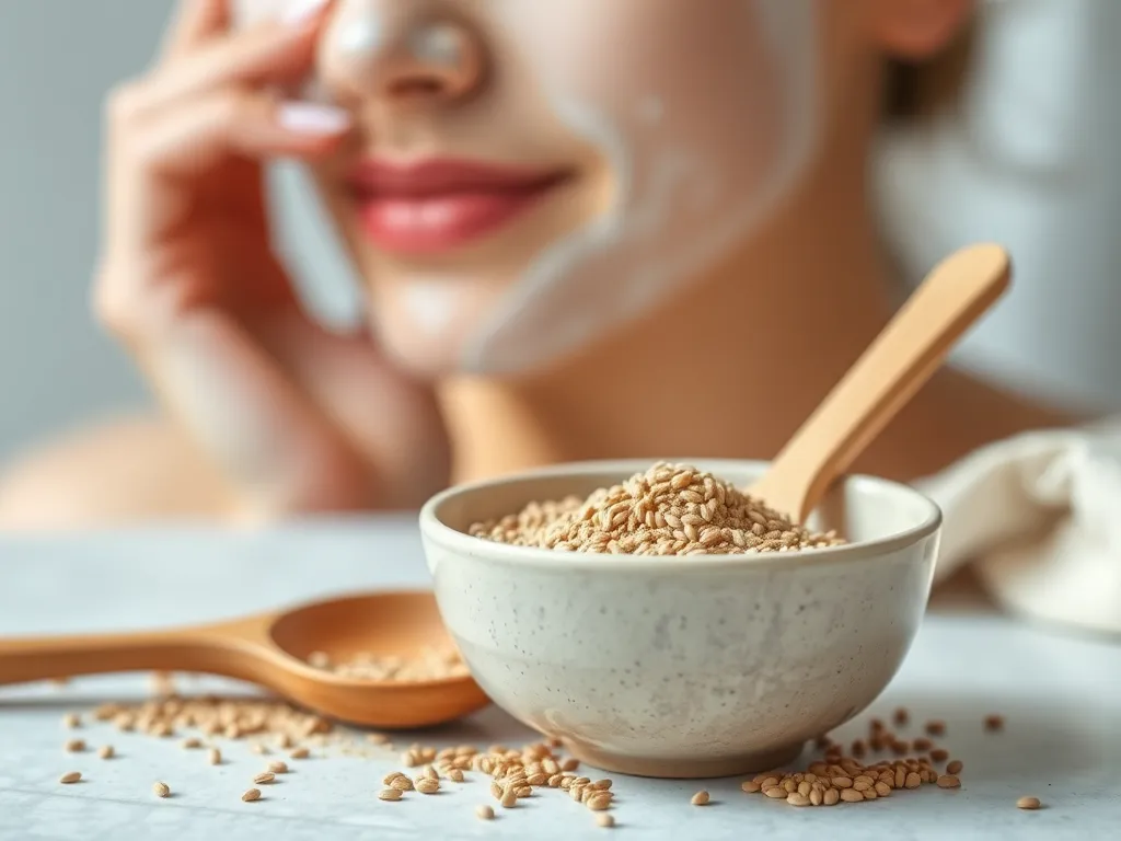 Maseczka z siemienia lnianego na zmarszczki – krok po kroku