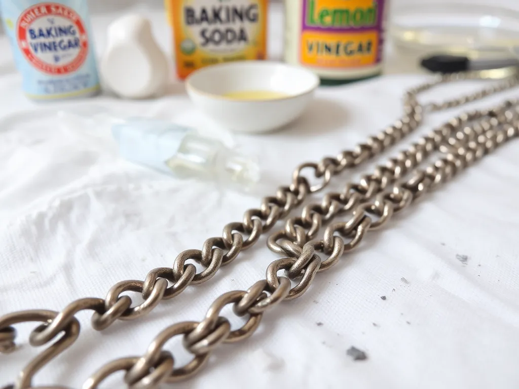 Jak wyczyścić srebrny łańcuszek domowym sposobem?