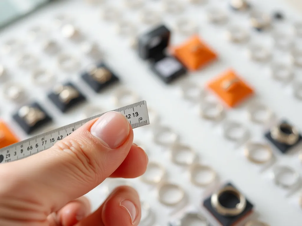 Jak zmierzyć palec na pierścionek?