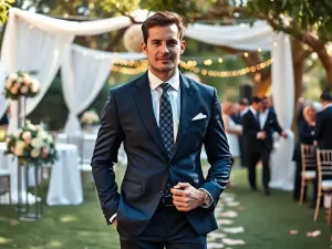 Męskie stylizacje na wesele – jak się ubrać elegancko?