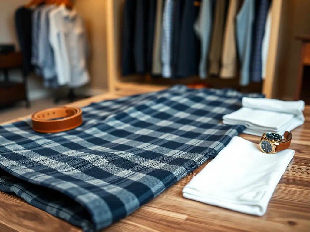 Spodnie w kratę męskie – stylizacje na każdą okazję