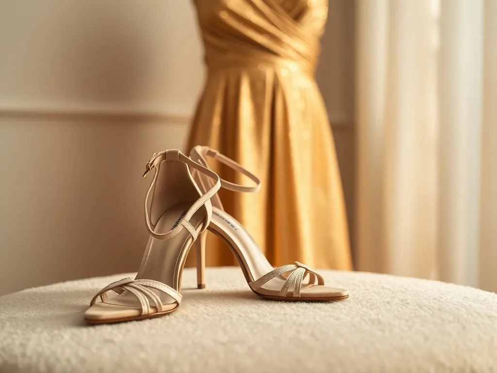 Jakie buty do złotej sukienki będą najlepsze?